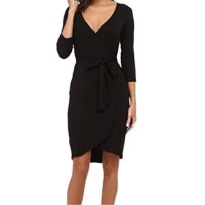Michael Stars 3/4 Sleeve Wrap Dress NWT